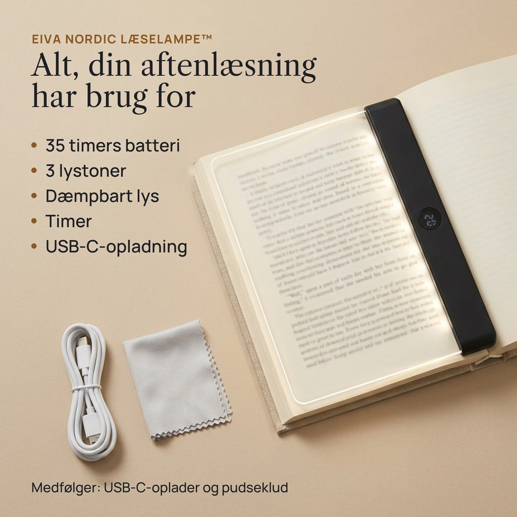 Eiva Nordic Læselampe™